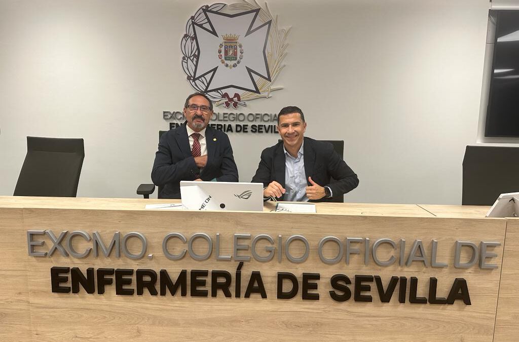 Firma convenio de colaboración con el excmo. colegio de enfermería de Sevilla