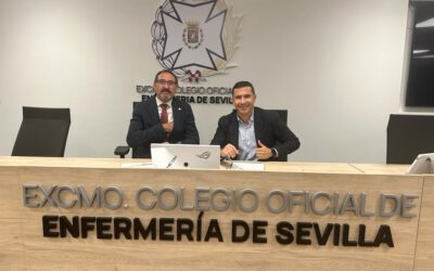 Firma convenio de colaboración con el excmo. colegio de enfermería de Sevilla